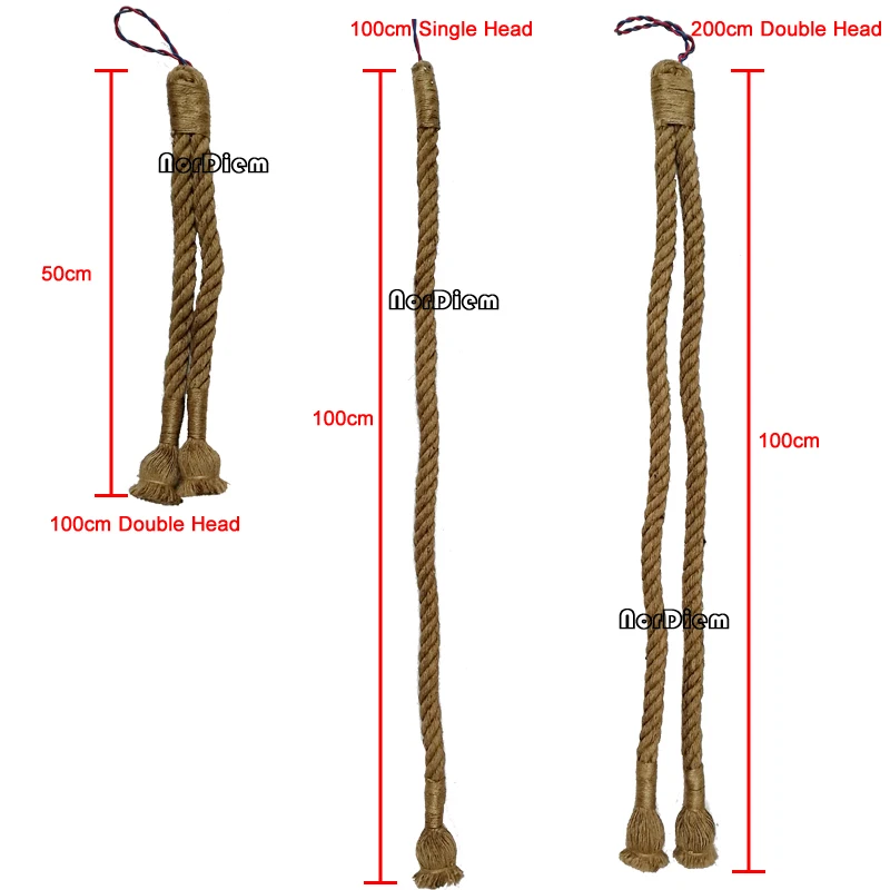 Vintage Rope Pendant Light Lamp Loft Creative Personality Industrial Retro Lamp Edison Bulb American Style For Living Room