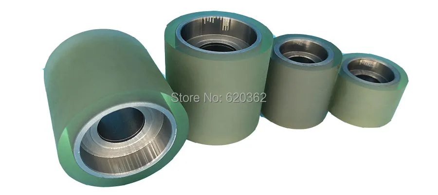 Diameter 30MM Length 25mm Strong wearability non-b PU Material Nylon Roller With Two Bearing Bore 5mm 6mm 7mm 8mm 10mm