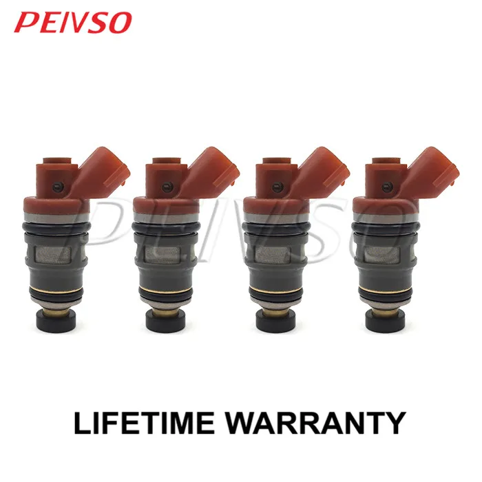 

PEIVSO 4pcs 23250-76020 23209-79055 23209-76020 Fuel Injector For TOYOTA NA PREVIA TCR1*,2* 2.4L 2TZFZE 1990~1997