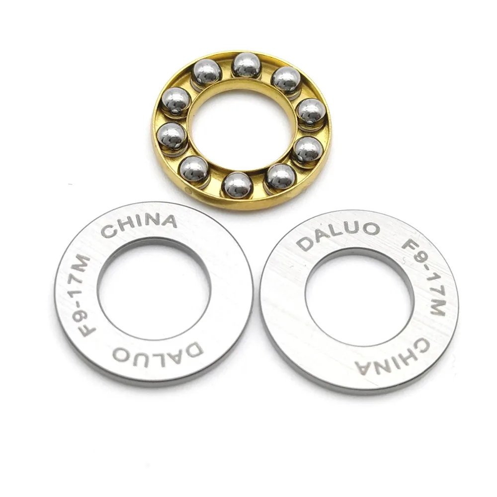 DALUO Bearings F9-17M F9-20M 9X17X5 9X20X7 Thrust Ball Bearings Single Separable Direction