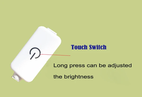 

DC 12V-24V Mini Touch Dimmer DC Head 5.5*2.1 Connect Controller For Single Color LED Strip Light 3528 5050