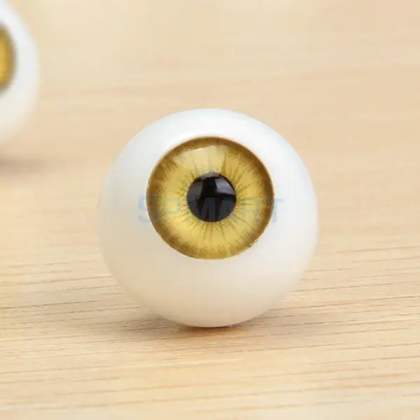 8 Pcs Round Acrylic Doll Eyes Eyeballs 16mm