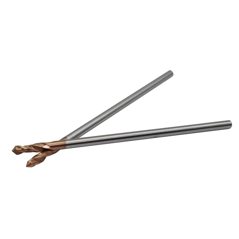1pcs Tungsten Steel Spot Drill Bit 4mm 6mm Diameter 100L Weld Cutter Titan Coated Twist Drill Bit for Woodworking Chamfer