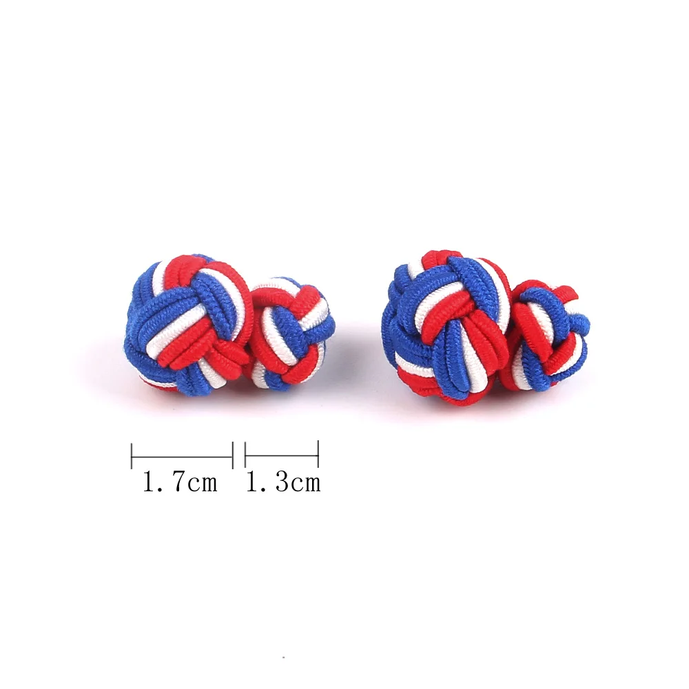 Knot Cufflink For Men Women Classic Shirts Cuff links For Wedding Party