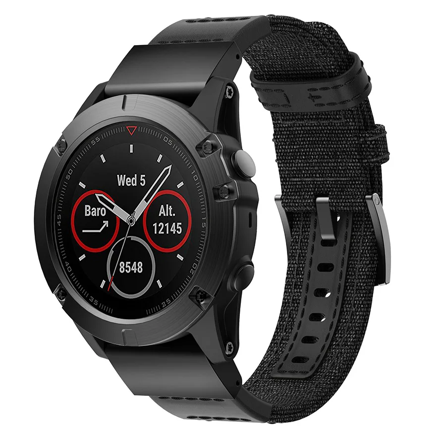 22 26mm pulseira de relógio de silicone fácil ajuste rápido para garmin fenix 3 3hr/fenix 5x/fenix 5x plus/s60/d2/mk1/fenix 5/fenix 5 plus