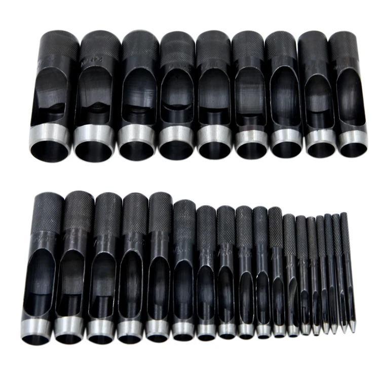 leather round hole puncher big size hole 20mm 21mm 22mm 23mm 24mm 25mm DIY hand tool for leather craft