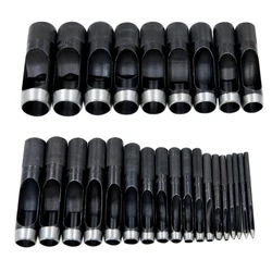 leather round hole puncher big size hole 20mm 21mm 22mm 23mm 24mm 25mm DIY hand tool for leather craft