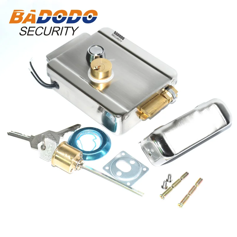 Electric Gate Door Lock Secure Electric metallic Lock Electronic Door Lock for Video Intercom Doorbell Door Access Control