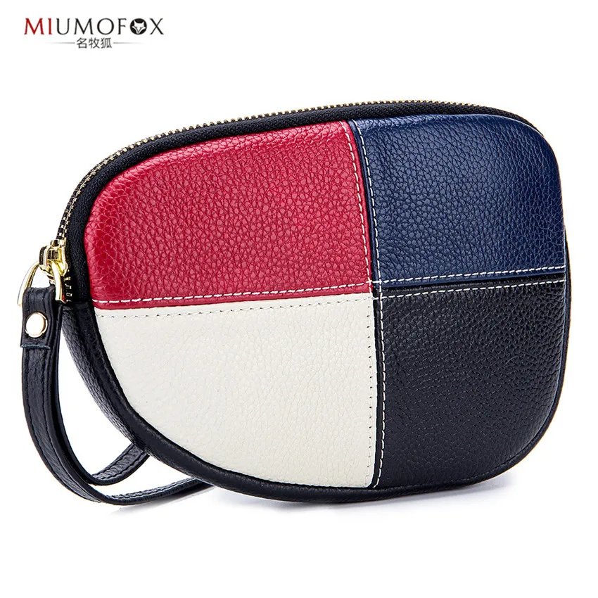 

Oval Crossbody bag Genuine Leather Lady Bags Clutch capacity Multifunction fashion H luxury Card package zipper W372