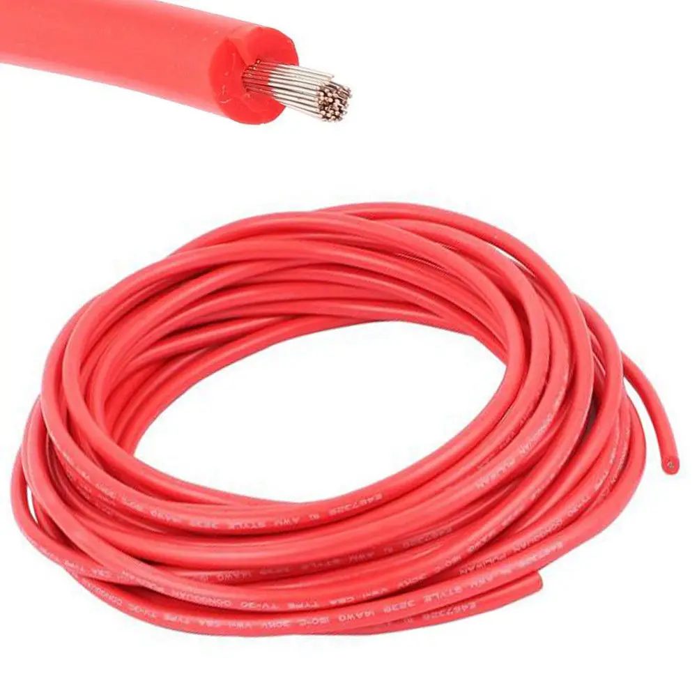 Silicone Wire Super flexible high temperature High Voltage Cable - 22AWG 40KV