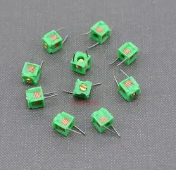 50pcs 1.5T 2.5T 3.5T 4.5T 5.5T Variable Inductors,Coil adjustable