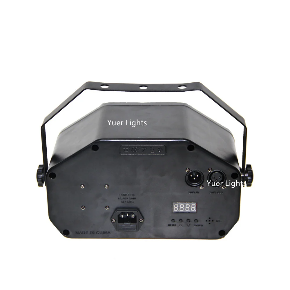 Magic Ball Laser Pattern Strobe 4 in1 LED Stage Light DMX 512 Sound Activated rotante Disco Ball Party Lights LED Strobe Light