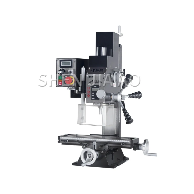 1PC CTGS20 Multifunction Micro-machine Tool Drilling & Milling Lathe Machine Desktop Micro Drill Milling Machine 220V 600W