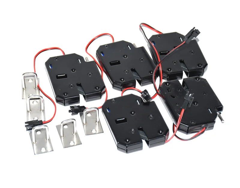 

4pcs 12VDC 2A Solenoid Electromagnetic Electric Control File Case Cupboard Cabinet Drawer Lockers Lock push to open