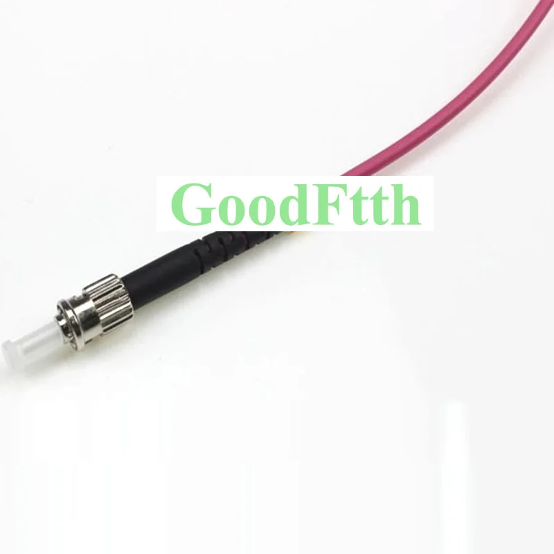 Fiber Optic Pigtail ST Multimode OM4 Simplex 3mm GoodFtth 0.5m 1m 1.5m 2m 2.5m 3m 2pcs/Lot