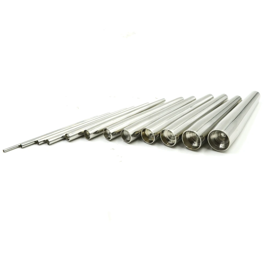 Imagem -04 - Ferramenta Profissional de Body Piercing Cirúrgico Cone Ear Taper Côncavo Kit de Alongamento Inserção Pins Grupo 12 Pcs Aço Inoxidável