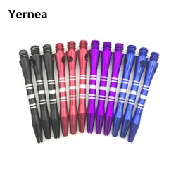 Yernea 고품질 컬러 다트 샤프트, 알루미늄 합금 소재, 스레드 직경 4.5mm 샤프트, 다트 액세서리 도매, 3 개