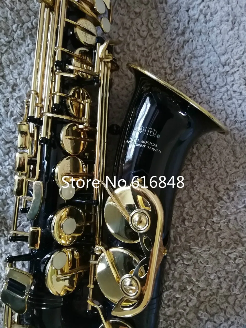 

Jupiter JAS-769-767 Alto E Flat Saxophone Brand New Musical Instruments Black Nickel Plated Body Gold Lacquer Key Sax With Case