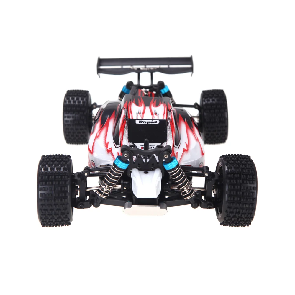 WLtoys A959 Electric Rc Car Nitro 1/18 2.4Ghz 4WD Remote Control Car High Speed Off Road Racing Car Monster Truck For Kids-Red