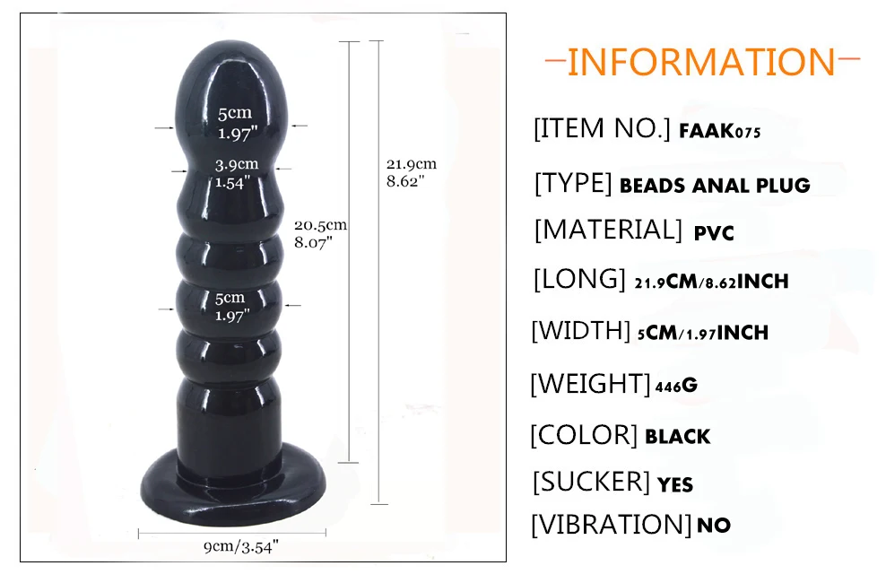 FAAK New Anal beads Wine Red Butt Plug With Suction Cup Gay Anus Masturbator Fetish Erotic Sex Toys Vagina Stimulator Dildos