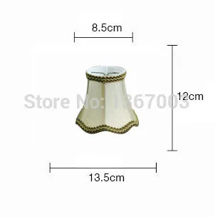 Luxury Gold Glass Chandelier Lace Lamp Shades, Wall Lamp Shades Decorative Lampshade,  mini checked chandelier shades, Clip On