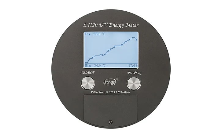 DHL or EMS free shipping LS120 UV Energy Meter With High Accuracy And A Built-In Heat Resisting sheet