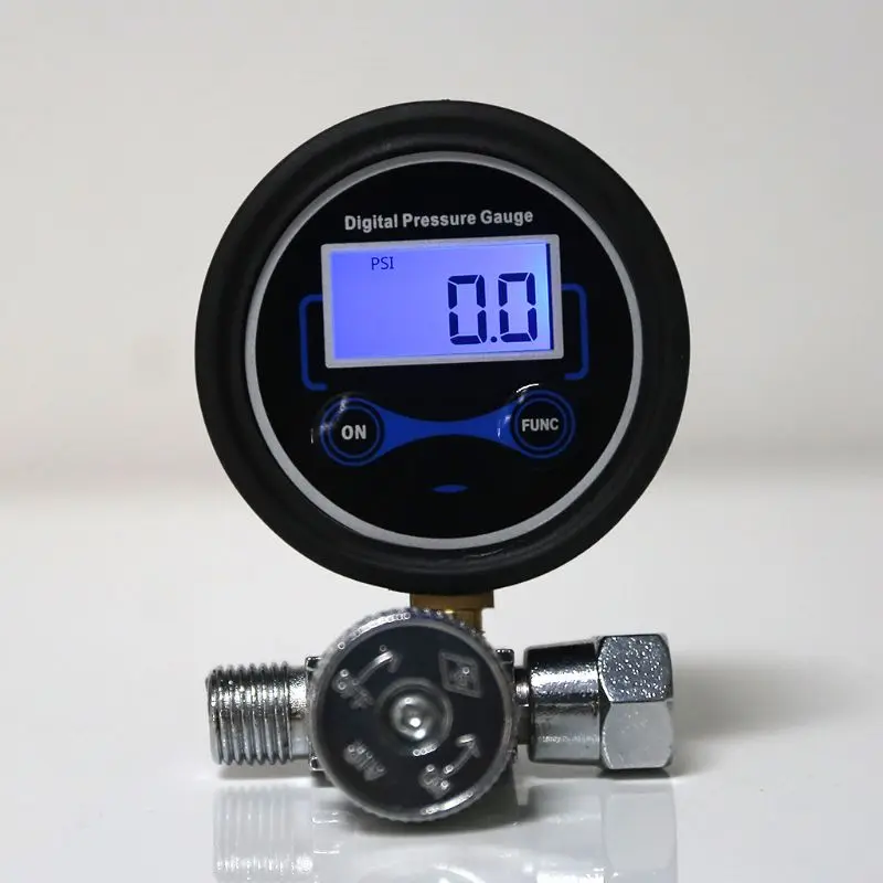 Valve Digital Air Pressure Regulator Air Compressor Regulator Air Filter Pressure Gauge Regulating 1/4in for Spray Gun