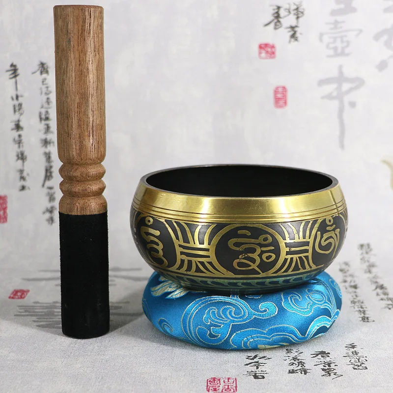 Nepalese Singing Bowl for Meditation, Buddha's Sound Bowl, Handmade Sound Bowl for Meditation and Meditation, Table TopDecoratio