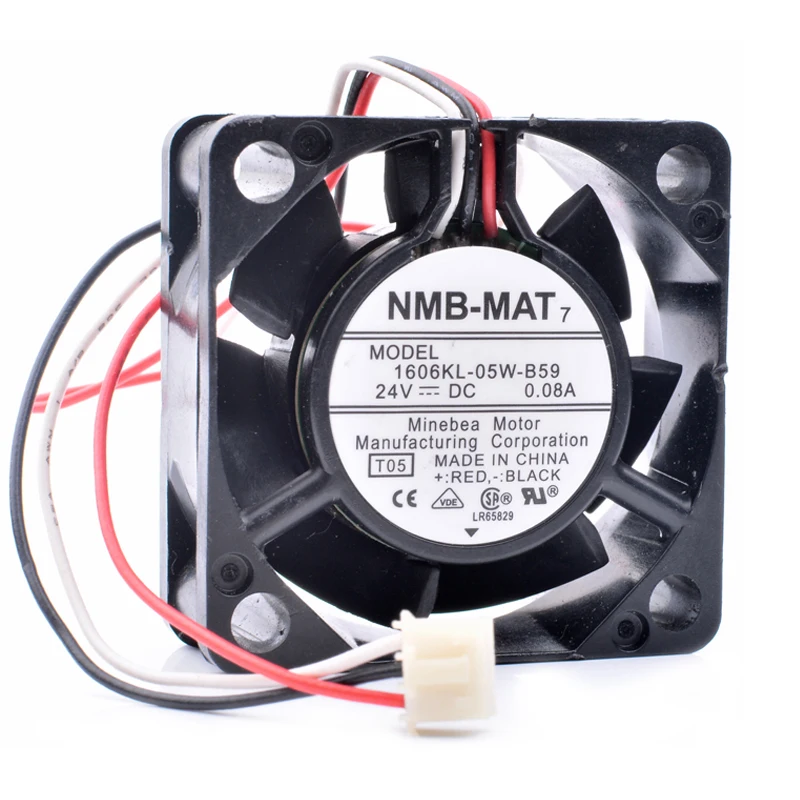 

Brand new original 1606KL-05W-B59 4cm 4015 40x40x15mm DC24V 0.08A inverter CNC machine cooling fan