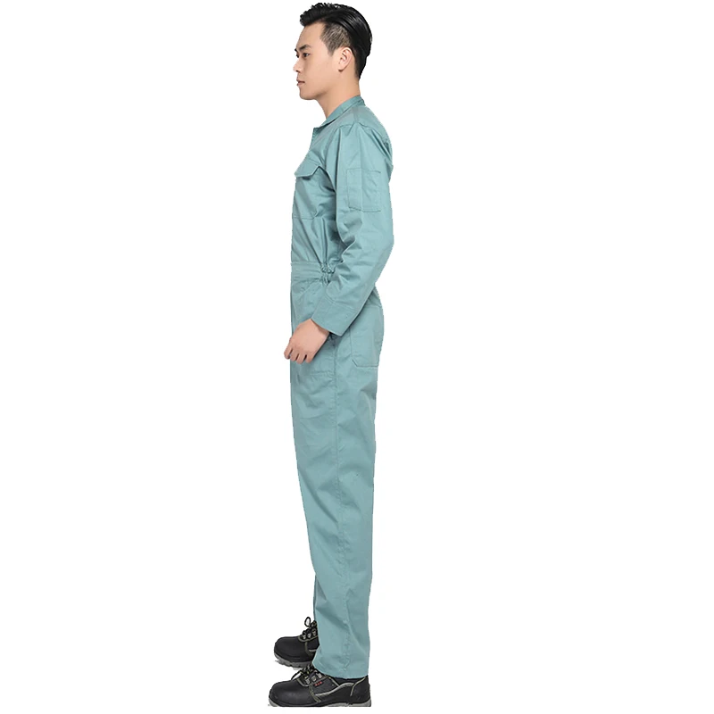 working uniforms Work overalls men women protective coverall repairman strap jumpsuits trousers Plus Size Solid color coveralls