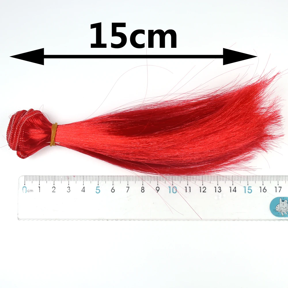 6Packs Streamer Salmon Pike Fly Sabiki Rig Making Material Bright Artificial Fiber for Fly Tying Fluo Green Rose Yellow
