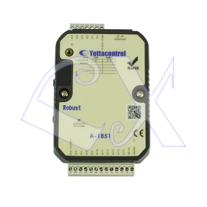 

10-30VDC/24VAC Ethernet digital I/O module 16DI Digital output Modbus TCP/IP protocol Digital input isolation