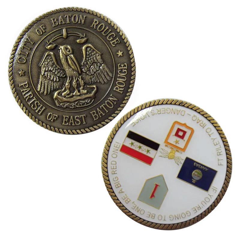 

Factory direct souvenirs metal coins custom double-sided zinc alloy coin