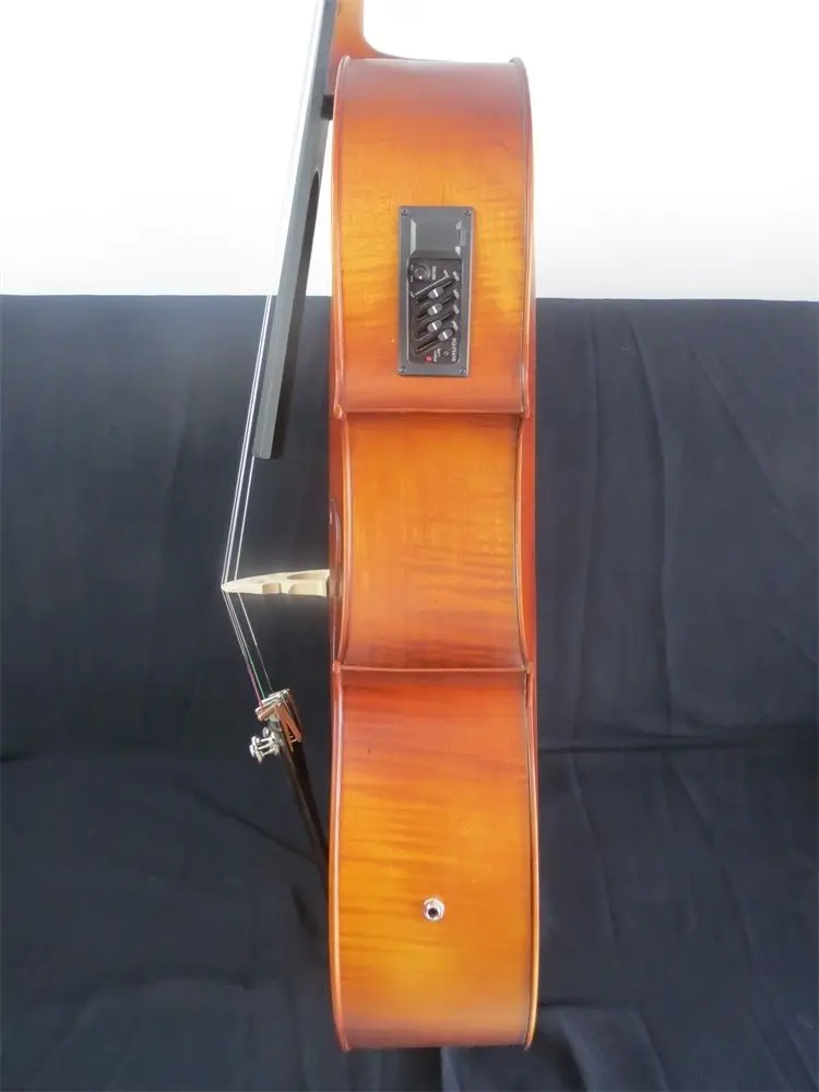 Brown color electric cello 4/4,Acoustic cello 4/4