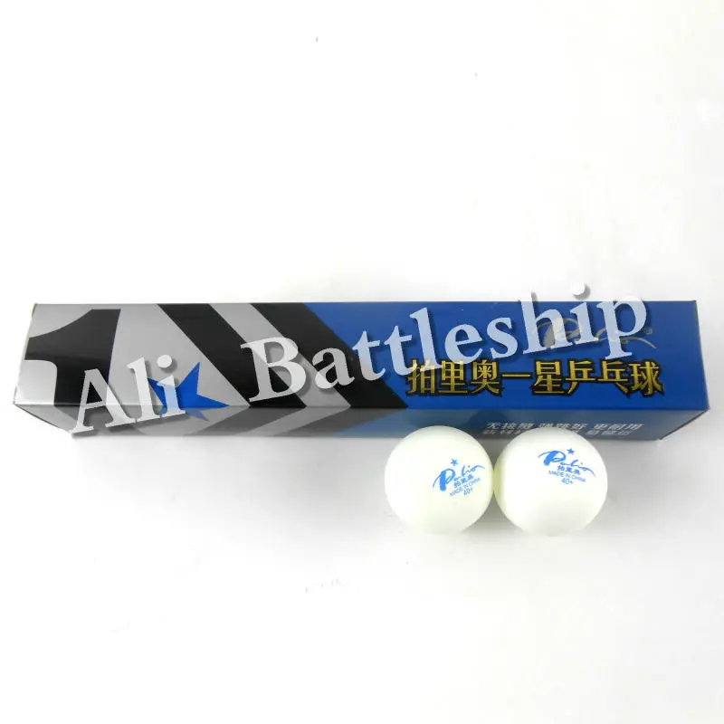 Original 6x Palio 1 Star 1-Star 40+ New Materials White Table Tennis Balls for Ping Pong