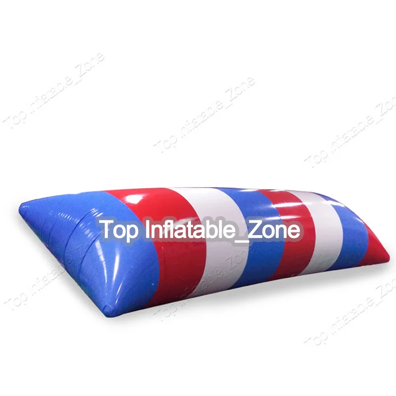 Free Pump Blob Bouncing Bag Inflatable Jumping Bag Size 4*2 M Playing With Water Trampoline Water Park