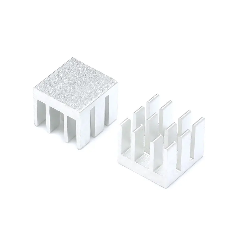 10pcs Aluminum Cooling 13X13X11mm Chipset Heat Sink RAM Radiator Heatsink Cooler Diy