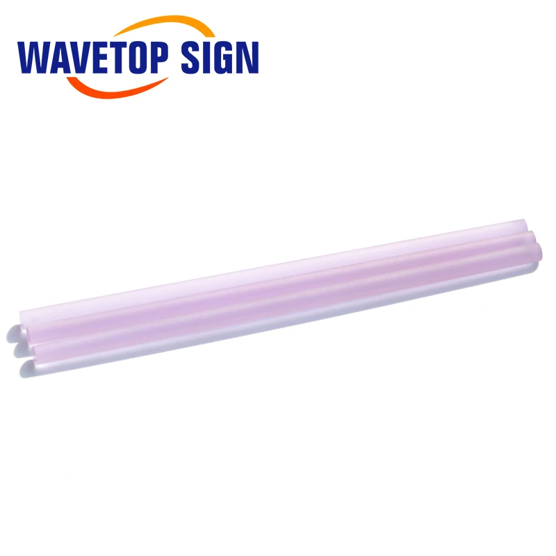 WaveTopSign High Quality YAG Laser Crystal Rod Size Diameter 6.35mm for YAG Laser Welding Machine Customizable