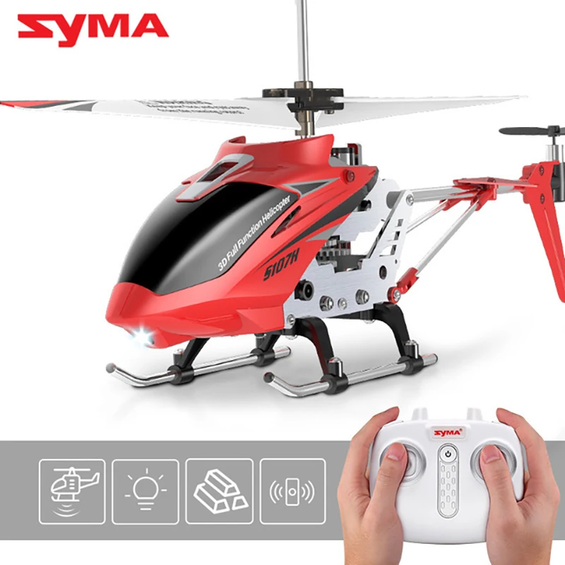 Original  new product SYMA S107H remote control helicopter hovering resistance 3.5CH alloy remote control helicopter