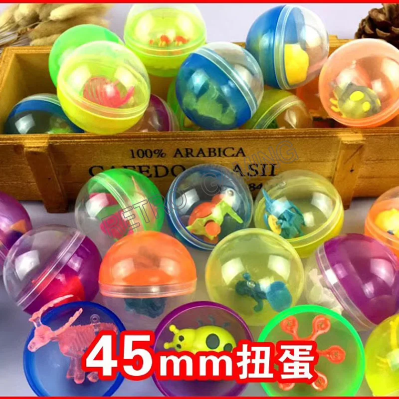 

100pcs/bag 27/32/45/50/65 Capsule Ball Mixed Style Prize Twisted Egg for Arcade Coin-operated Toy Vending Machine