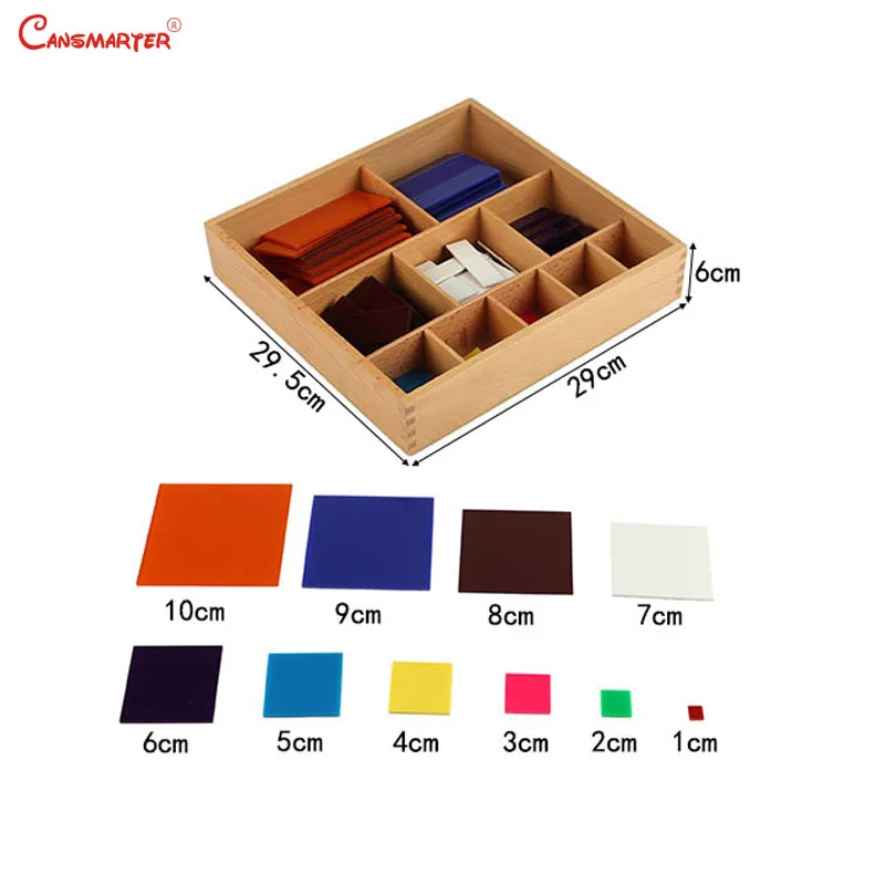 Math Toys Montessori Count Matching Wooden Colorful Puzzle Games Practice Scene Educational Learning Toys for Children