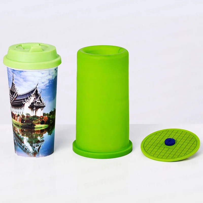 Free Shipping Silicone Rubber Cup Mug Fixture Clamp For Straight Mug by 3D Mini Sublimation Machine