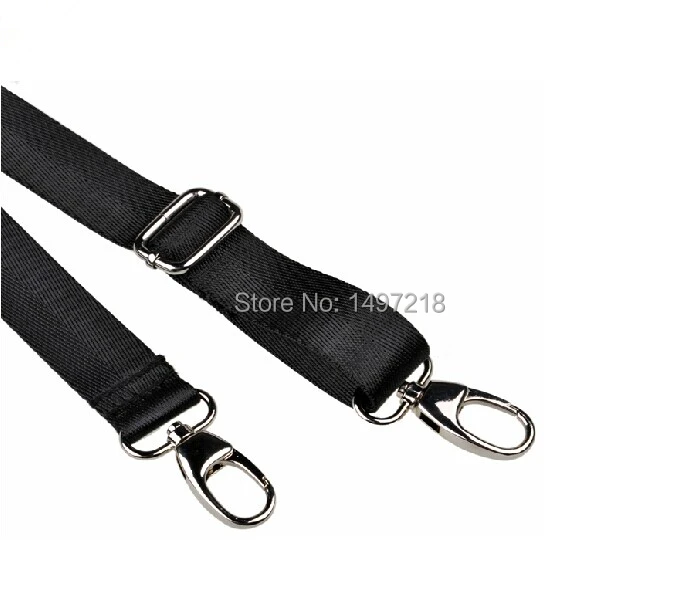 Trasporto libero 3.8*150 cm sacchetto di spalla e accessori nastratura Cinghia di Nylon cintura in tessuto con Doppio gancio di gancio per borse