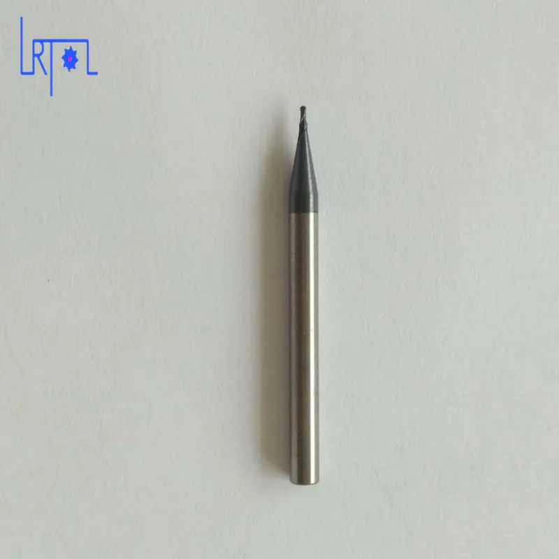 

HRC55 R0.2-R0.45*4*50mm Y series Micro extra long ball nose Solid Tungsten Carbide Long neck End Mill for CNC machine