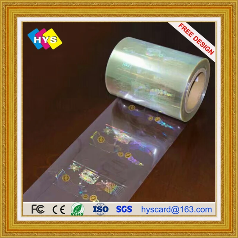 Hologram pvc card or paper card and business card custom-made supply