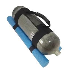 Acecare-manija de correa de cilindro para tanque de buceo, 6.8L, 4500psi