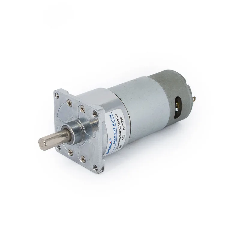 Permanent magnet DC ordinary gear motor ZGB42FH all aluminum shell pure copper motor DC12V/24V high torque motor