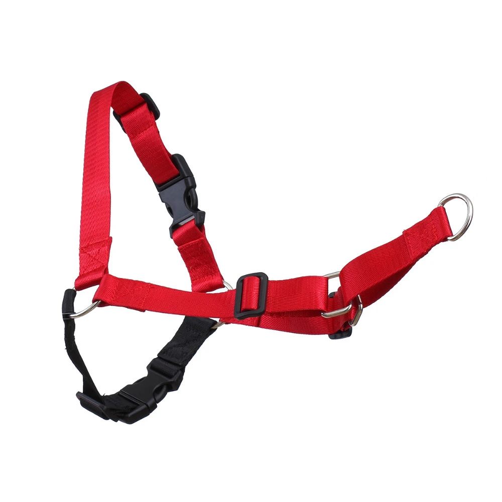 Pet Dog Harness Leash Sets Nylon Do Not Pull Front Lead For Pet Dog No Pull Harness Walking Easily 4 Colors Pet Product