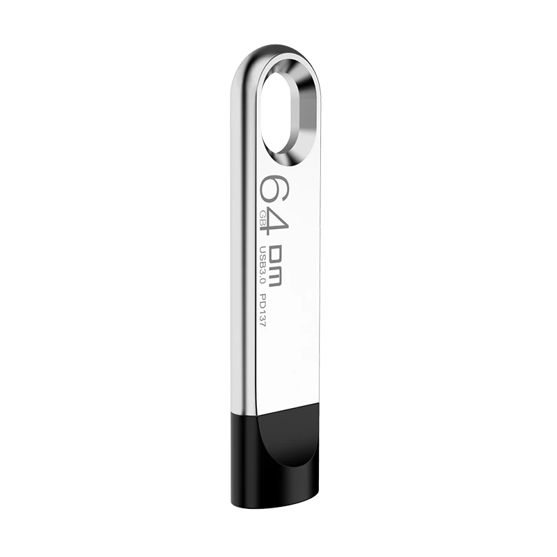 DM PD137 USB Flash Drive, 128GB Metal Pendrive High Speed USB 3.0 Memory Stick 64GB pen Drive Real Capacity 32GB