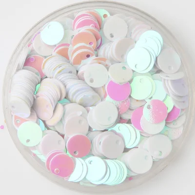 iSequins 600Pcs 6mm Round Sequin DIY Sewing Accessories Para Manualidades PVC Paillette For Dress